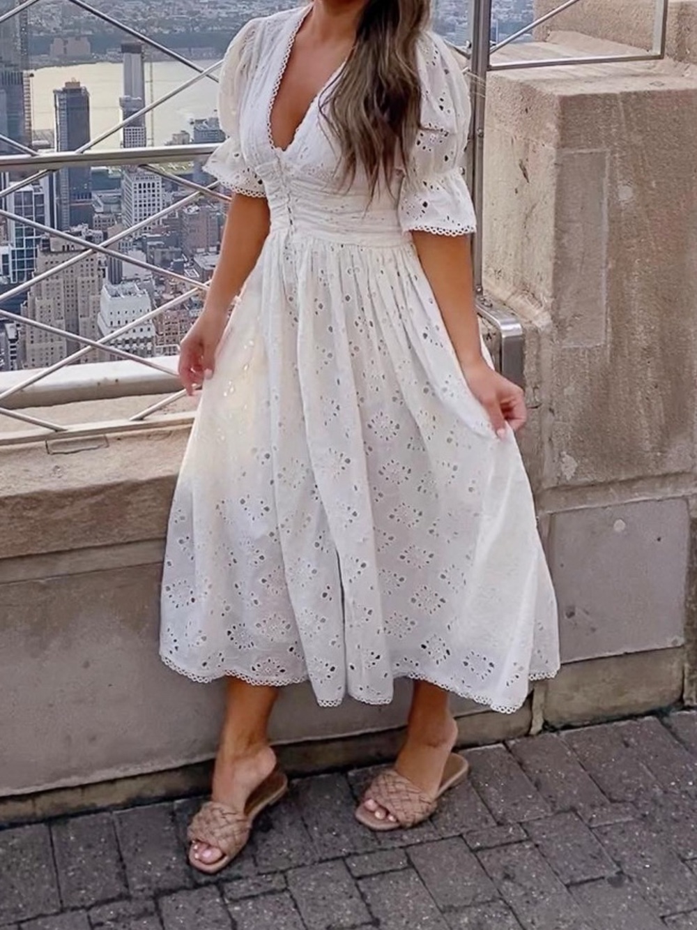 Eyelet Lace Dress